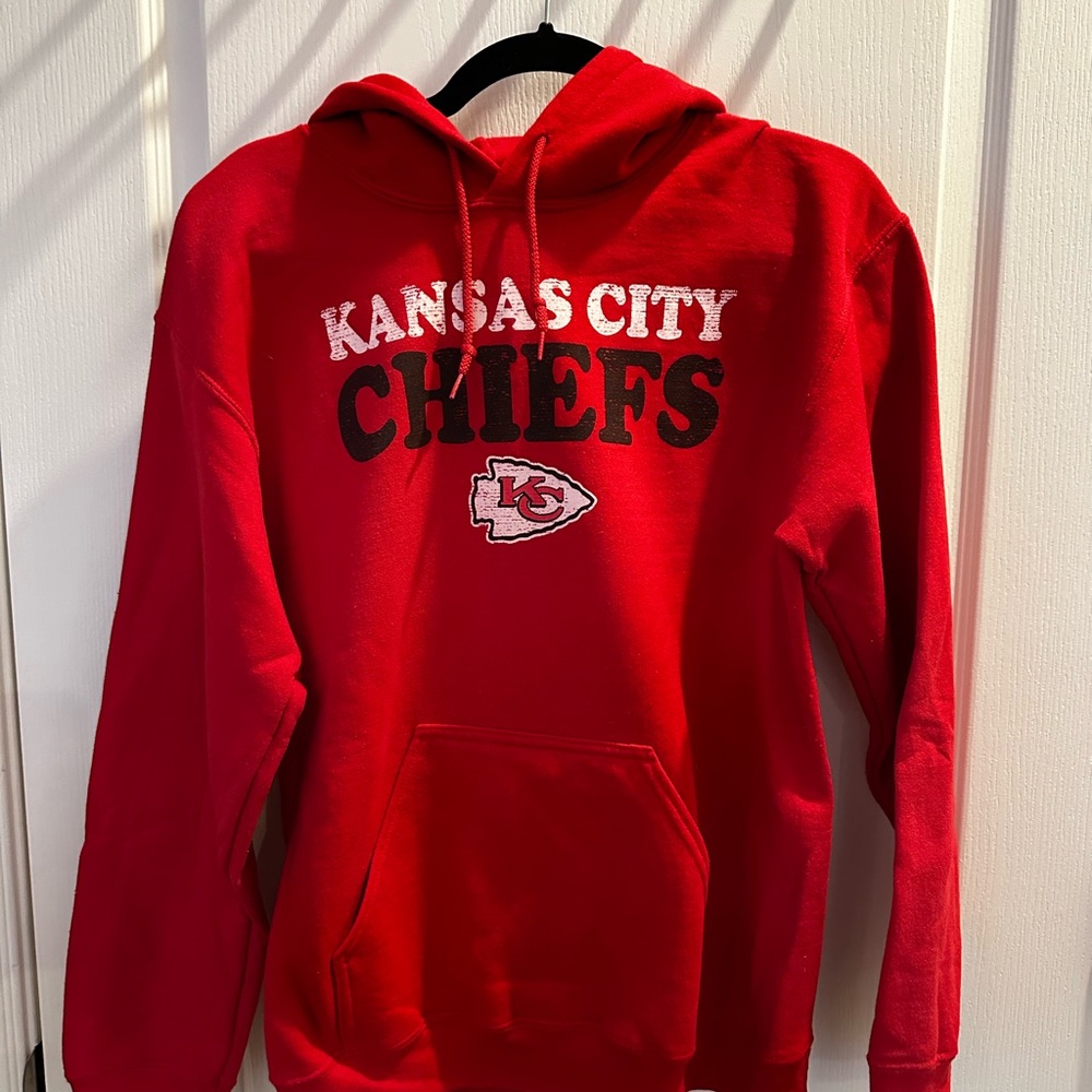 NFL Kansas City Chiefs Oversized Red Sweatshirt